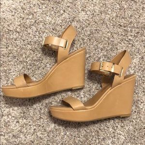 Caramel Colored Wedges